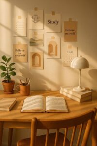 Study space setup for back to school success